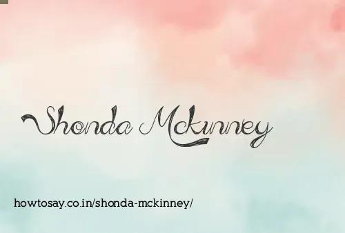 Shonda Mckinney