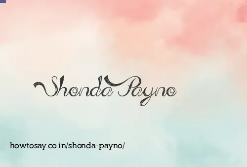 Shonda Payno