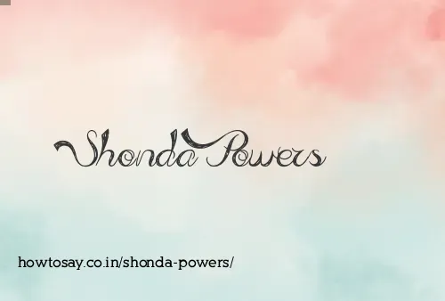 Shonda Powers