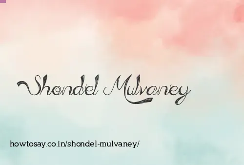 Shondel Mulvaney