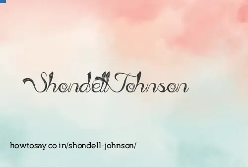 Shondell Johnson