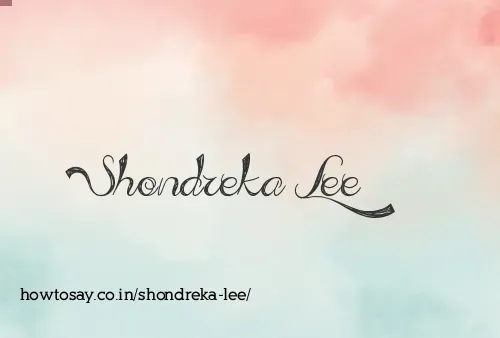 Shondreka Lee