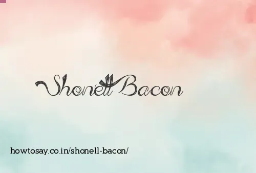 Shonell Bacon