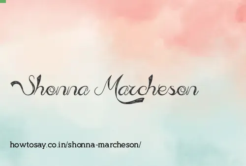 Shonna Marcheson