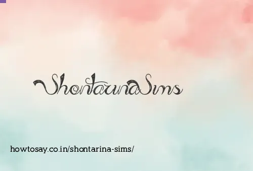 Shontarina Sims