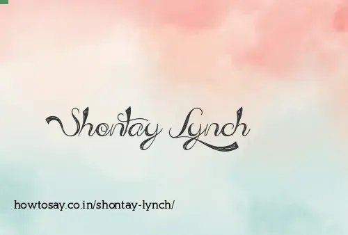 Shontay Lynch