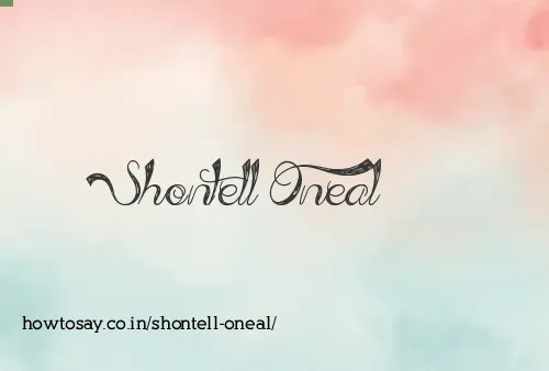 Shontell Oneal