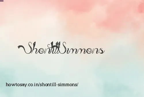 Shontill Simmons