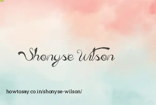 Shonyse Wilson