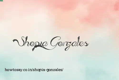 Shopia Gonzales