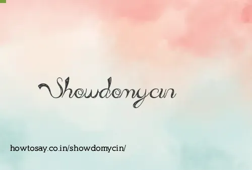 Showdomycin