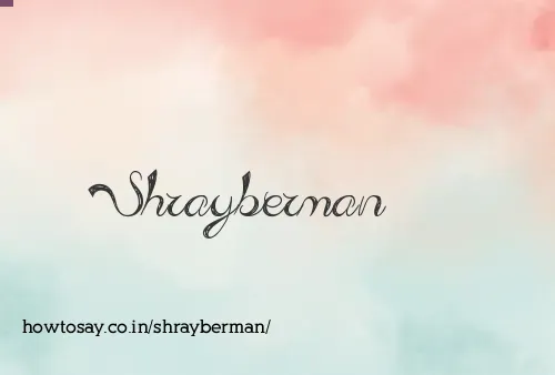 Shrayberman