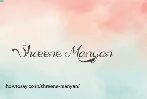 Shreene Manyan