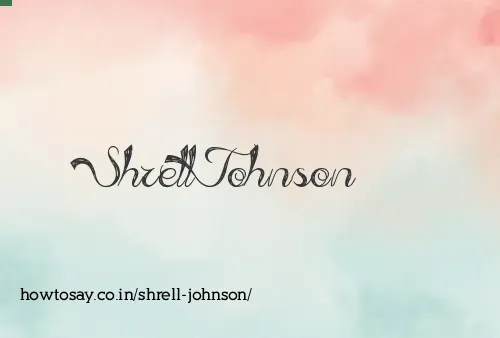 Shrell Johnson