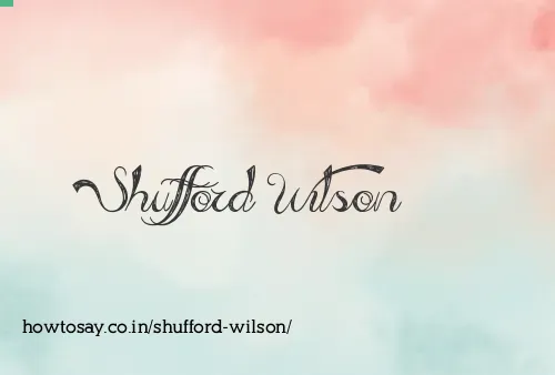Shufford Wilson