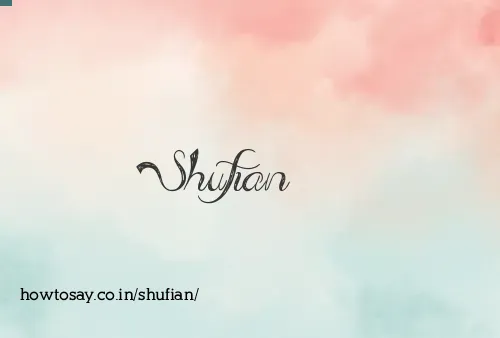Shufian
