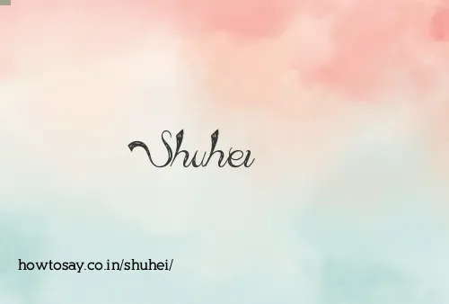 Shuhei