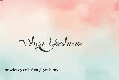Shuji Yoshino