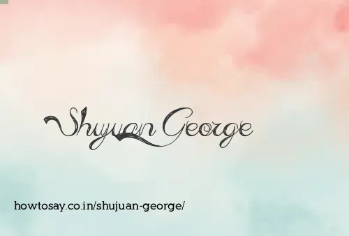 Shujuan George