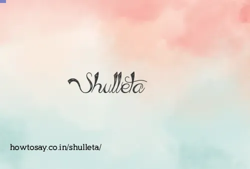 Shulleta