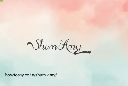 Shum Amy