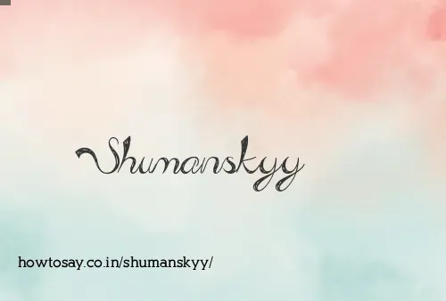 Shumanskyy