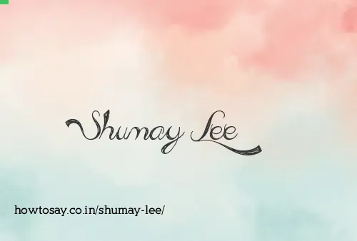 Shumay Lee
