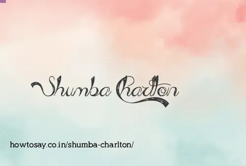 Shumba Charlton