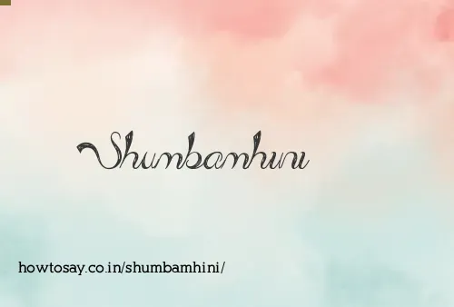 Shumbamhini