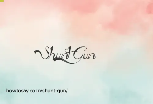 Shunt Gun