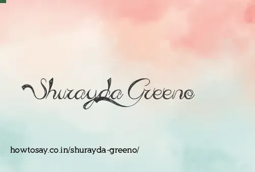 Shurayda Greeno