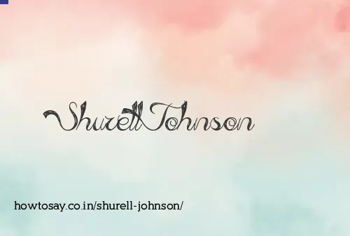Shurell Johnson