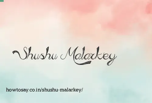 Shushu Malarkey