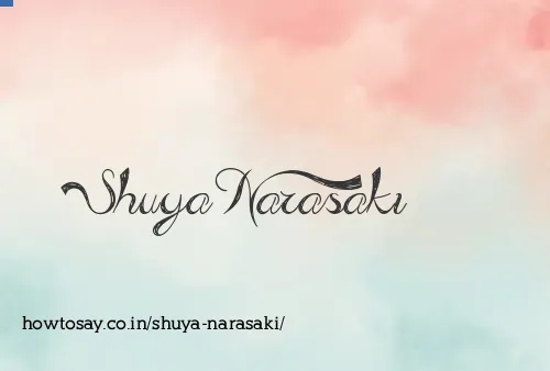 Shuya Narasaki