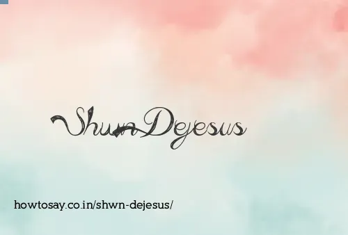 Shwn Dejesus