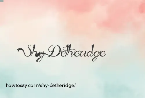 Shy Detheridge