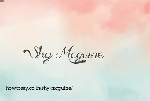 Shy Mcguine