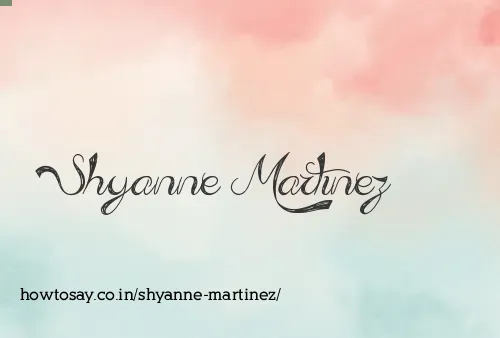 Shyanne Martinez