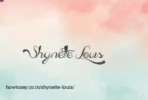 Shynette Louis