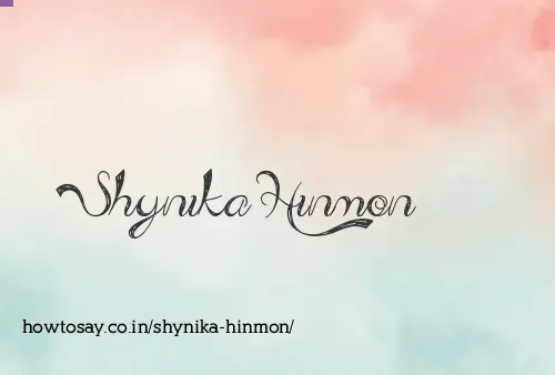 Shynika Hinmon