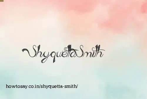 Shyquetta Smith