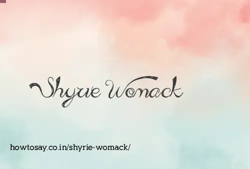 Shyrie Womack