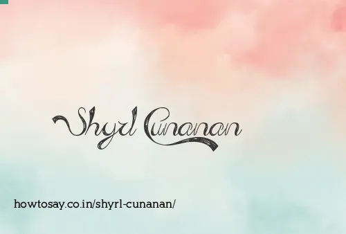Shyrl Cunanan