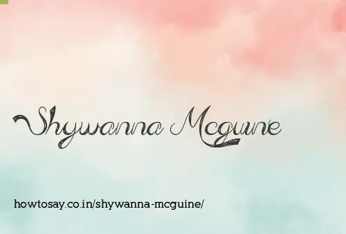 Shywanna Mcguine