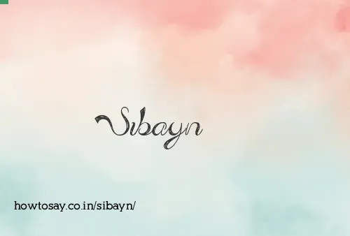 Sibayn