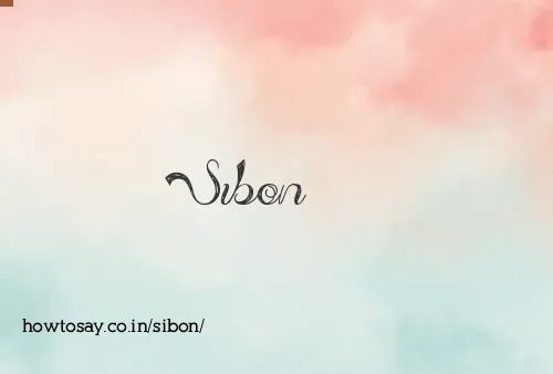 Sibon