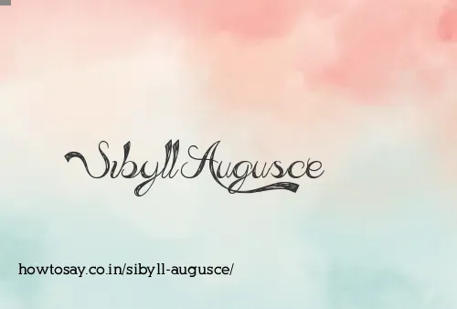 Sibyll Augusce