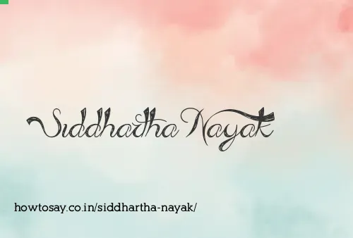 Siddhartha Nayak