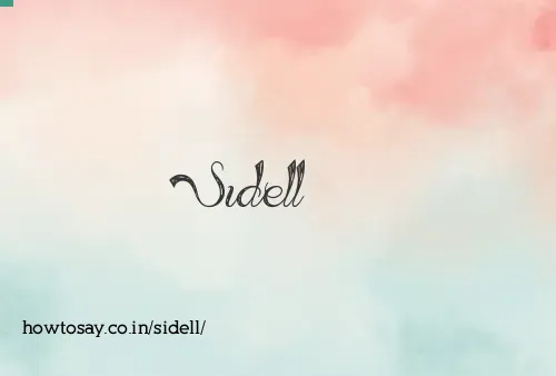 Sidell