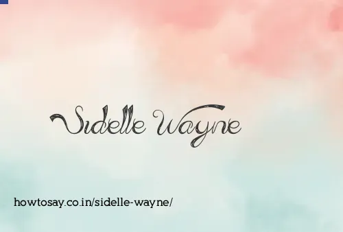 Sidelle Wayne